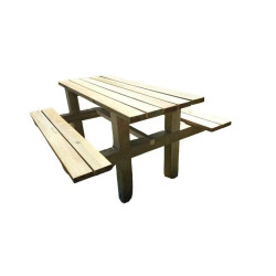 Table pique-nique bois Campagnarde