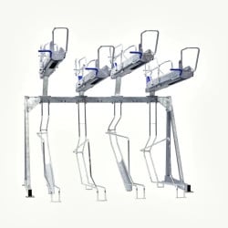Parking vélos 8 emplacements sur étage