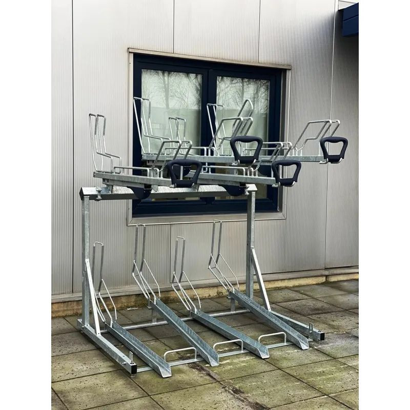 Parking vélos modulable sur deux étages