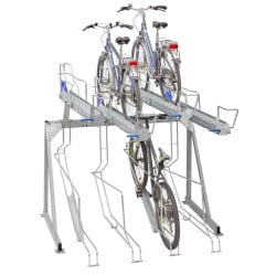 Range 8 vélos sur deux étages