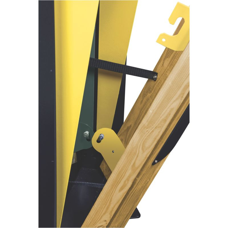 Poubelle de tri double flux sur pieds avec façade bois - Arkea