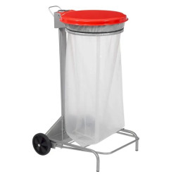 Support sac poubelle mobile à pédale - Collecroule