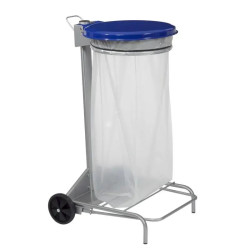 Support sac poubelle mobile à pédale - Collecroule
