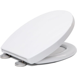 Abattant WC silencieux déclipsable antibactérien - Duplex