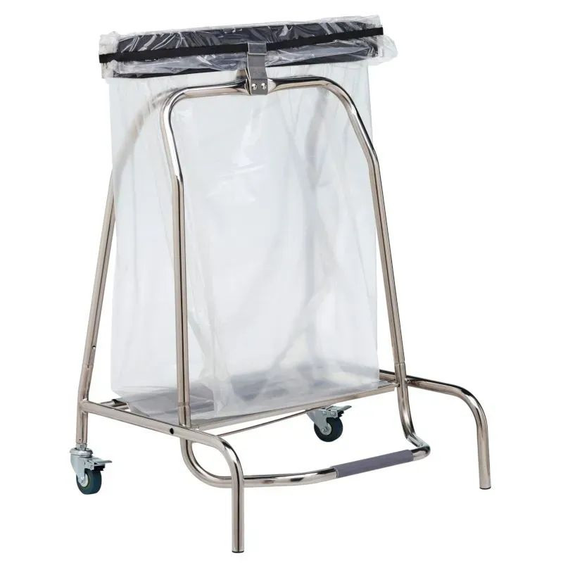 Collecteur poubelle à clapet inox - Hermix
