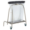 Collecteur poubelle à clapet inox - Hermix