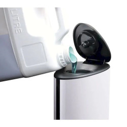 Distributeur de gel hydroalcoolique sur pied automatique - Sanimains