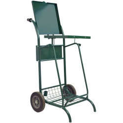 Chariot de voirie 2 flux 110 litres - Mobisac
