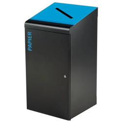 Poubelle de tri sélectif 120 litres ludique Rossignol Tripoz