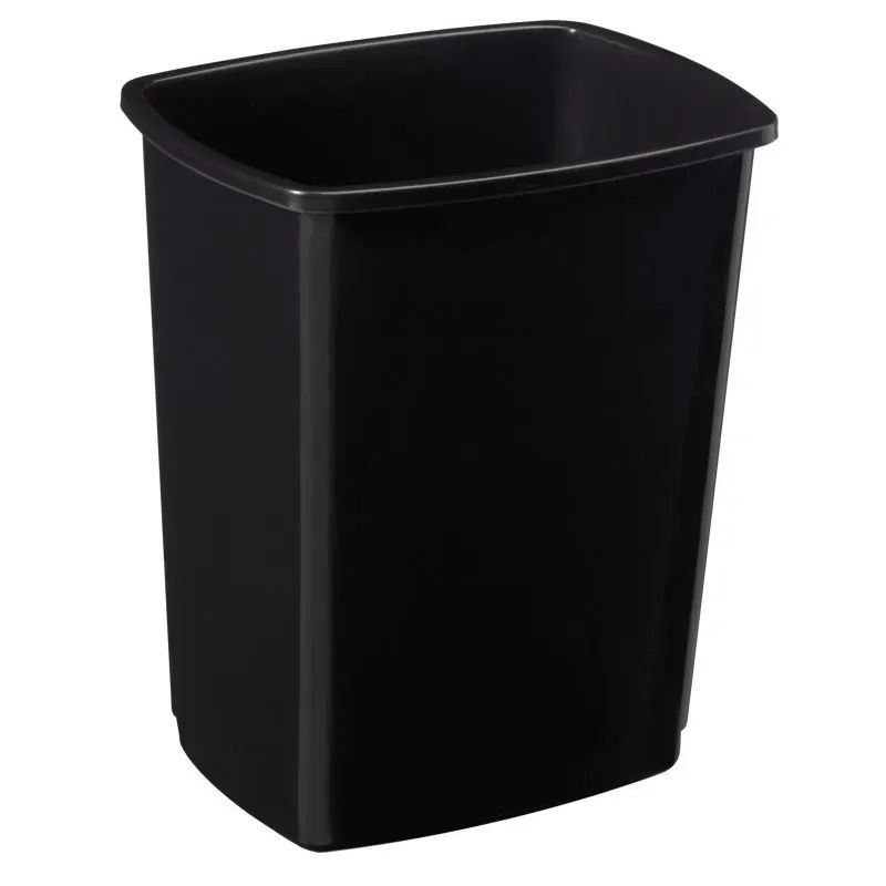 Poubelle à couvercle basculant 50l pour tri sélectif Rossignol Clap
