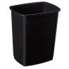 Poubelle à couvercle basculant 50l pour tri sélectif Rossignol Clap