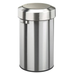 Rossignol Salsa - Poubelle à couvercle basculant ronde 60 litres