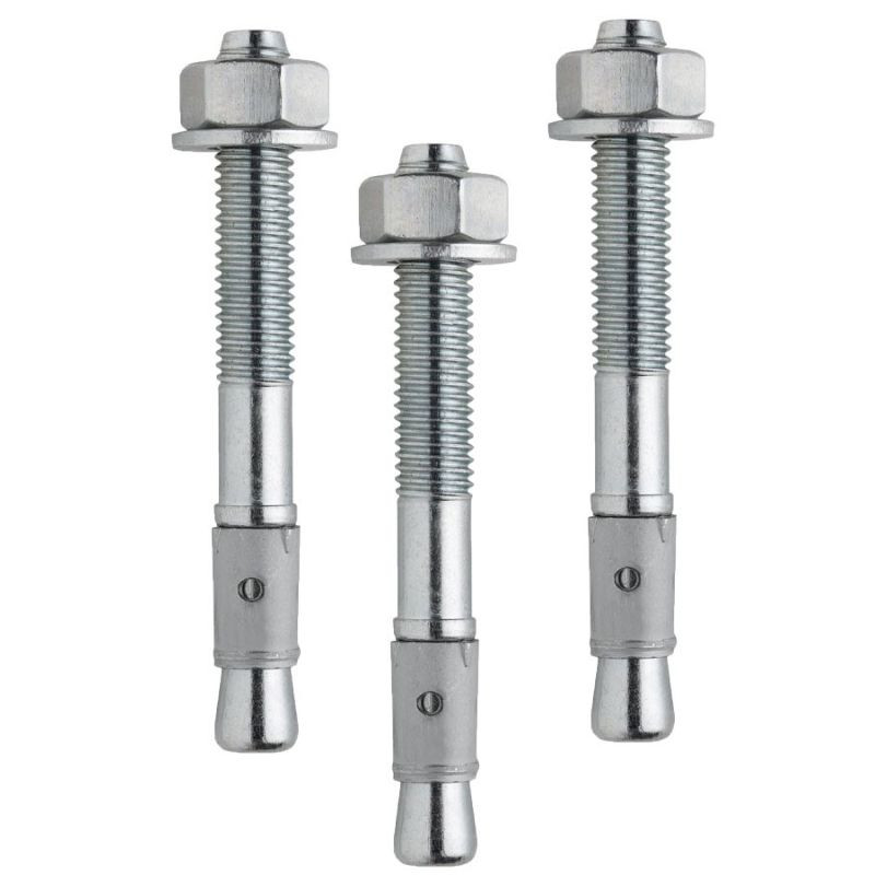 Kit 3 goujons d'ancrage inox 304L -  M12 x L.18 cm