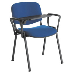 Chaise Iso, assise et dossier tissu M4