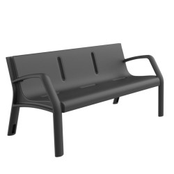 Banc en polyéthylène recyclable Alvium