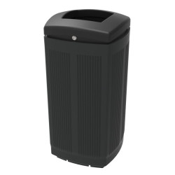 Poubelle en polyéthylène recyclable Toscana 60 litres