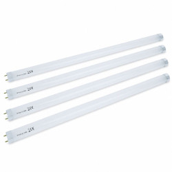 Lot de 4 tubes LED pour destructeur d'insectes Kileo alu et inox