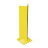 Cornière de protection acier pour pied d'échelle de rayonnage 