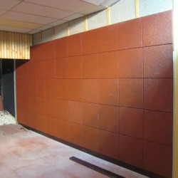 Dalle de mur anti ricochet pour stand de tir - Hexdalle