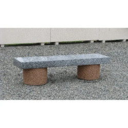 Banc de ville en béton - Epicéa