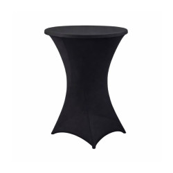 Housse anti feu et extensible pour table mange debout Event