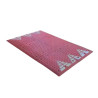 Coussin berlinois 300 x 180 cm rouge épaisseur 6.5 cm avec fixation