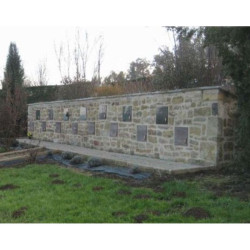 Porte en granit pour case de columbraium