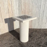 Table de jeux de société haute en béton