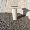 Table de jeux de société haute en béton