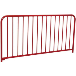 Barrière de ville à barreaux