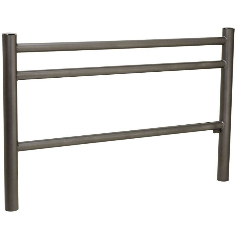 Barrière contemporaine Trio Inox brossé - Procity