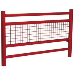 Barrière Linea Inox brossé