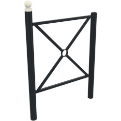 Barrière de ville Croisy - tête boule