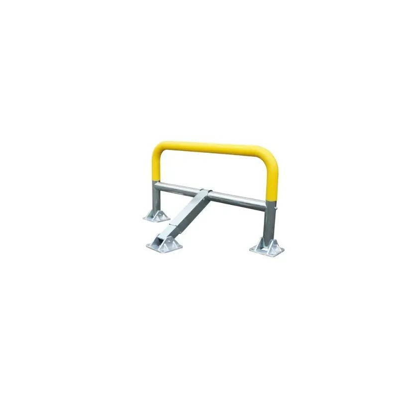 Arceau de parking rabbatable en polyuréthane à mémoire de forme Stopush