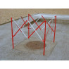 Barrière de regard extensible 1.30 m