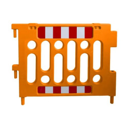 Barrière mobile de sécurité polypropylène