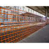 Grillage de chantier en plastique