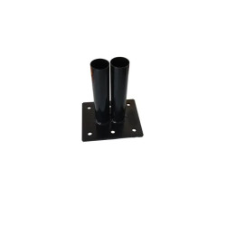 Fixation au sol pour barrière de protection de quai