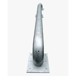 Guide roues de poids lourds pour quai de chargement - Lot de 2