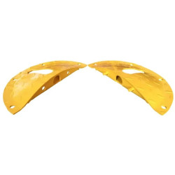 Ralentisseur acier pour voie privée modulable - Hauteur 5cm