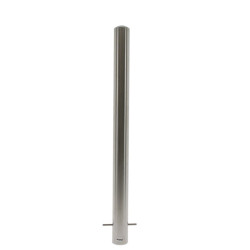 Poteau de protection de voirie en acier inoxydable