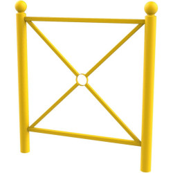 Barrière urbaine Boulogne L.102 ou 157 cm - Tête boule