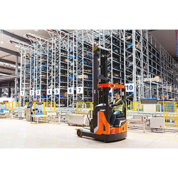 Chariot retractable capacité 2000 kg et hauteur d'élévation de 950 cm
