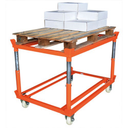 Plateforme roulante pour palettes 1000 kg