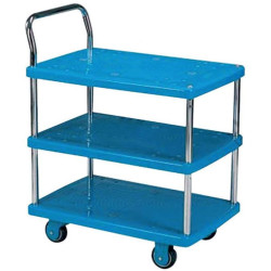 Servante avec plateaux plastique PP
