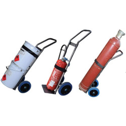 Diable charge cylindrique avec sangle de maintien SAC15