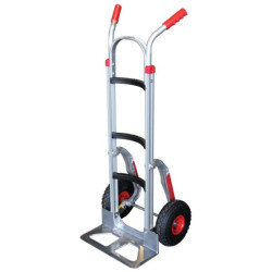 Diable aluminium dossier incurvé 250 kg - ST250S