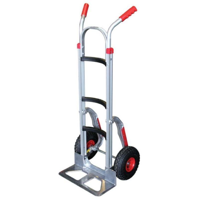 Diable aluminium dossier incurvé 250 kg - ST250S