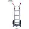 Diable aluminium dossier plat 250 kg - ST250N