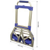Diable télescopique et pliable STR120N